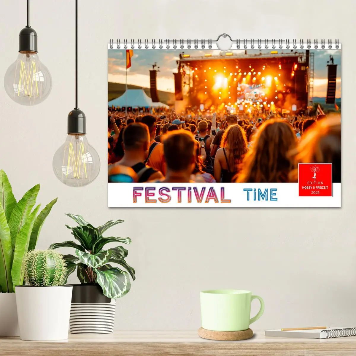 Bild: 9783457320051 | Festival Time (Wandkalender 2026 DIN A4 quer), CALVENDO Monatskalender