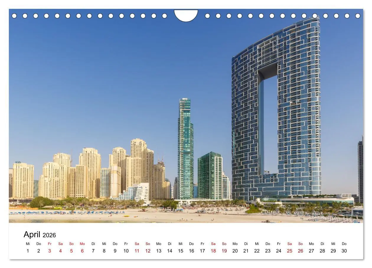 Bild: 9783457630051 | Weltstadt Dubai (Wandkalender 2026 DIN A4 quer), CALVENDO...