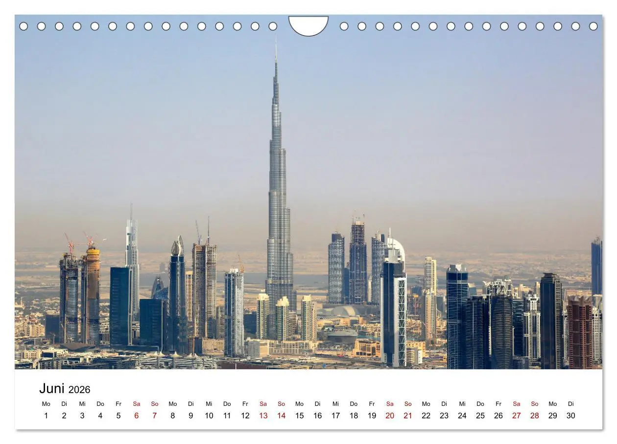 Bild: 9783457630051 | Weltstadt Dubai (Wandkalender 2026 DIN A4 quer), CALVENDO...