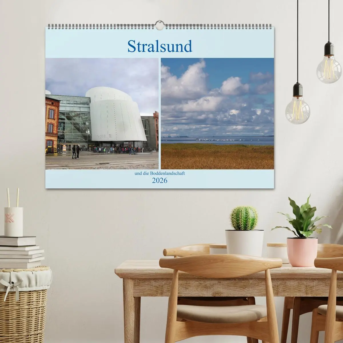 Bild: 9783457940051 | Stralsund und die Boddenlandschaft (Wandkalender 2026 DIN A2 quer),...