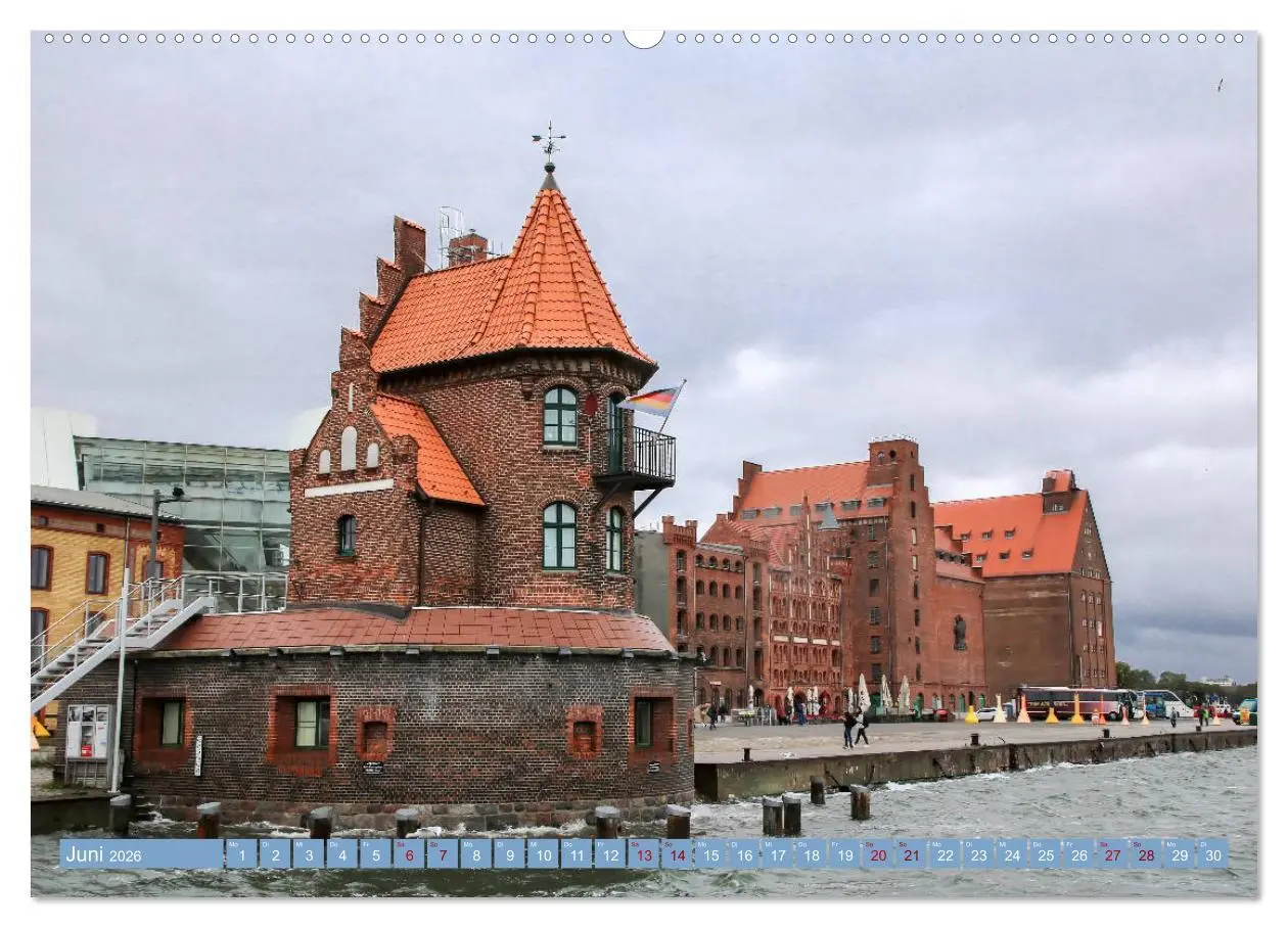 Bild: 9783457940051 | Stralsund und die Boddenlandschaft (Wandkalender 2026 DIN A2 quer),...