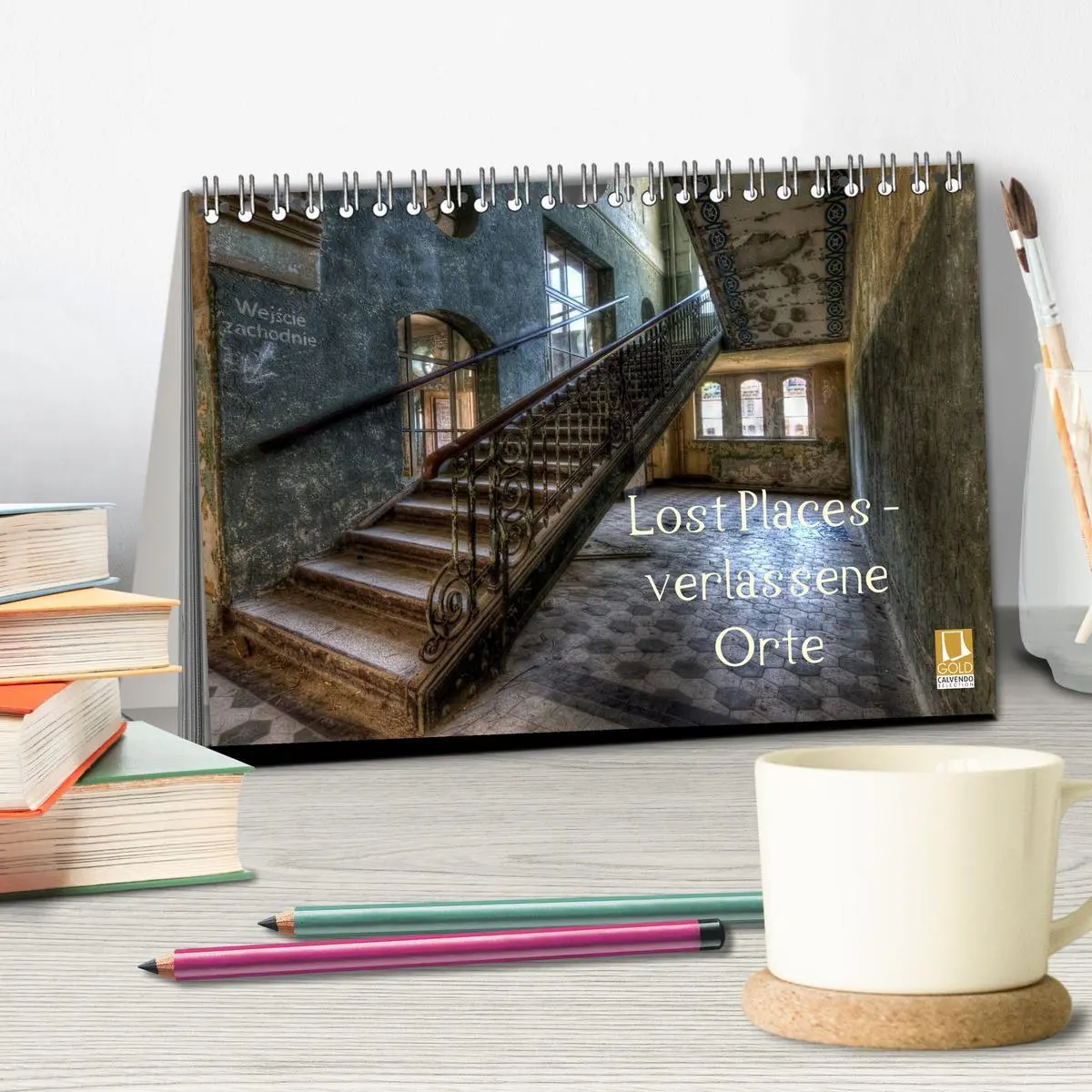 Bild: 9783516100051 | Lost Places - Verlassene Orte (Tischkalender 2026 DIN A5 quer),...