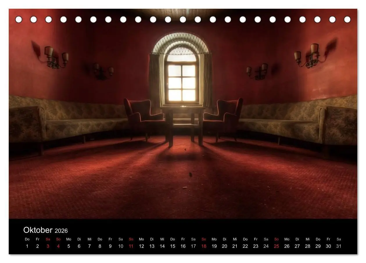 Bild: 9783516100051 | Lost Places - Verlassene Orte (Tischkalender 2026 DIN A5 quer),...