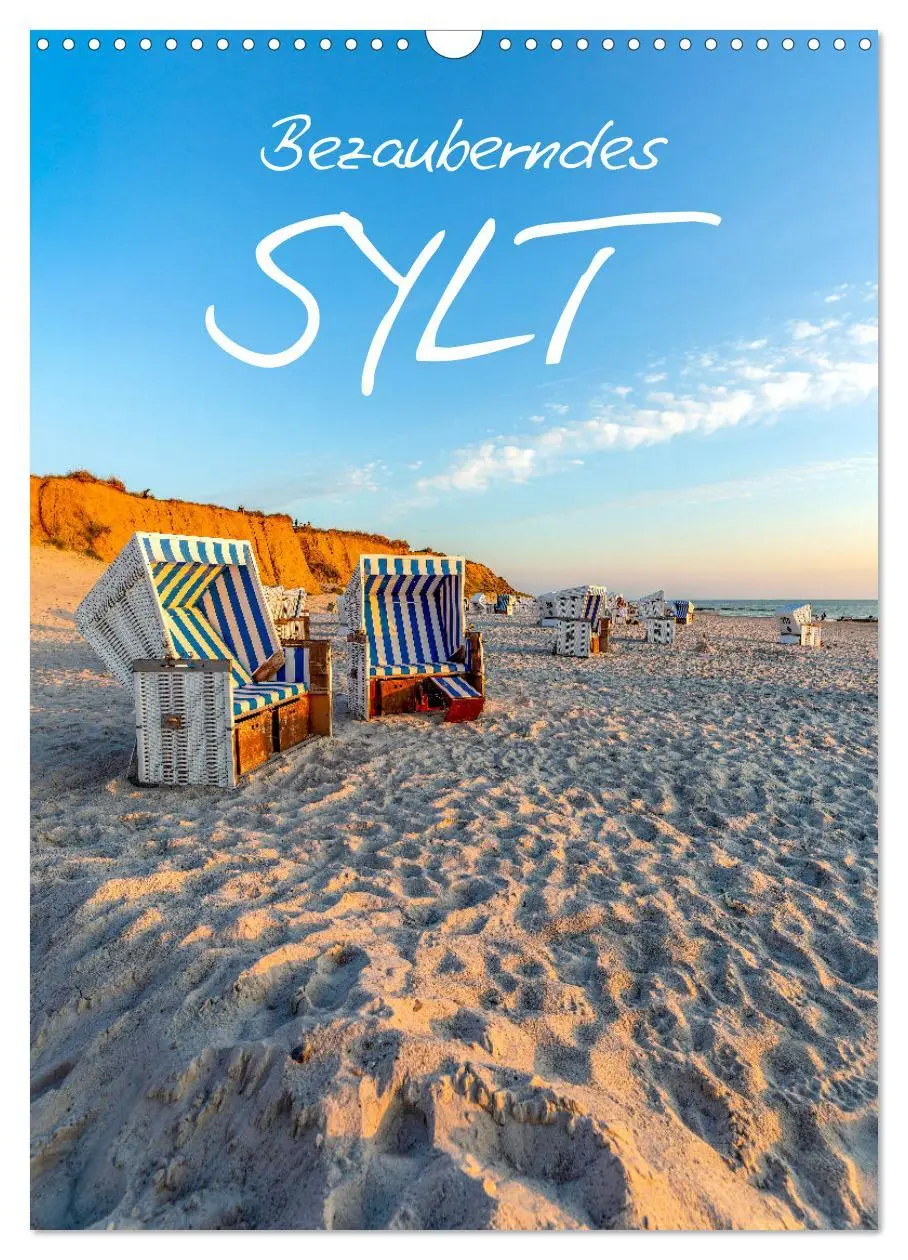 Cover: 9783516340051 | Bezauberndes Sylt (Wandkalender 2026 DIN A3 hoch), CALVENDO...