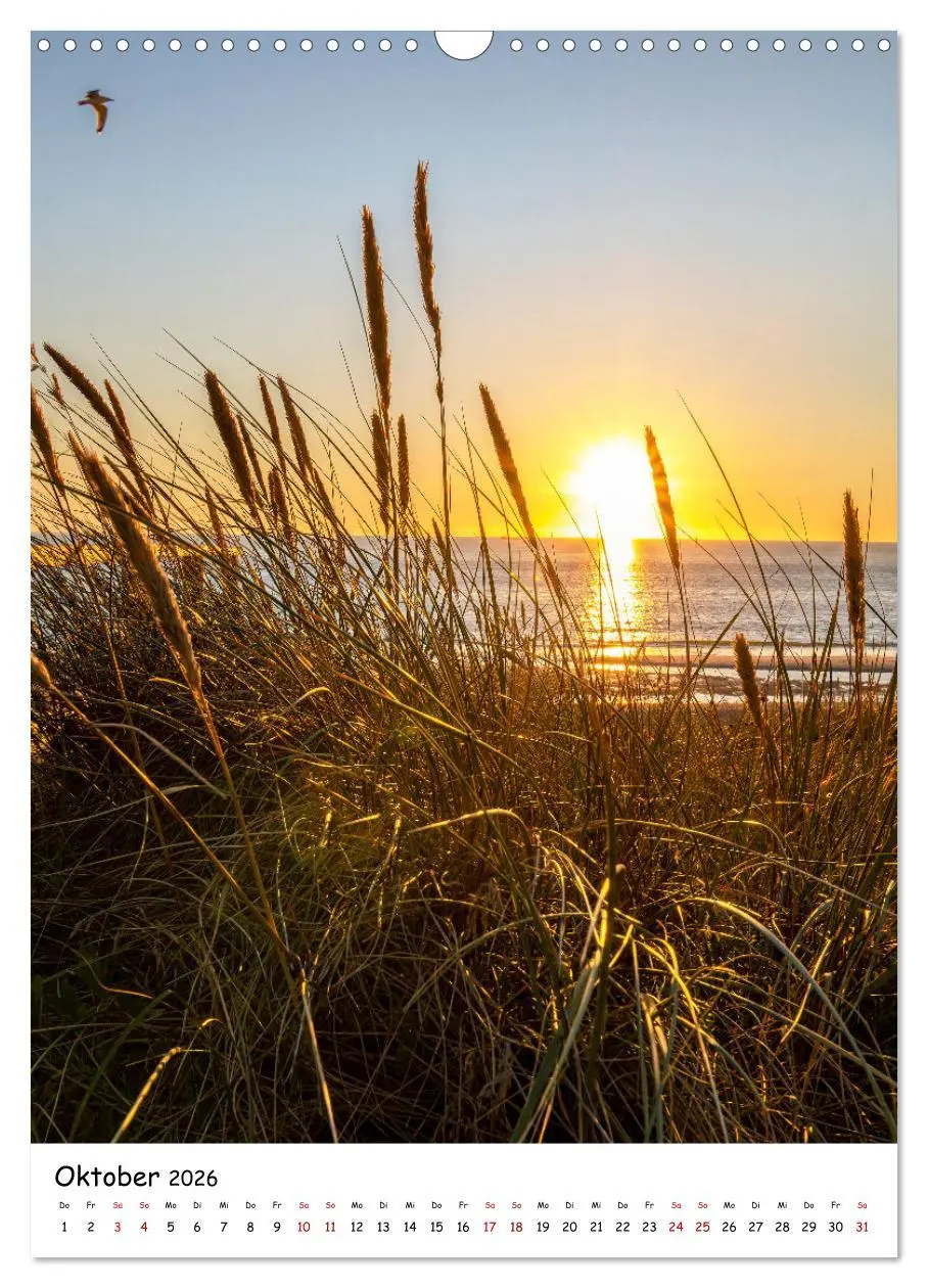 Bild: 9783516340051 | Bezauberndes Sylt (Wandkalender 2026 DIN A3 hoch), CALVENDO...