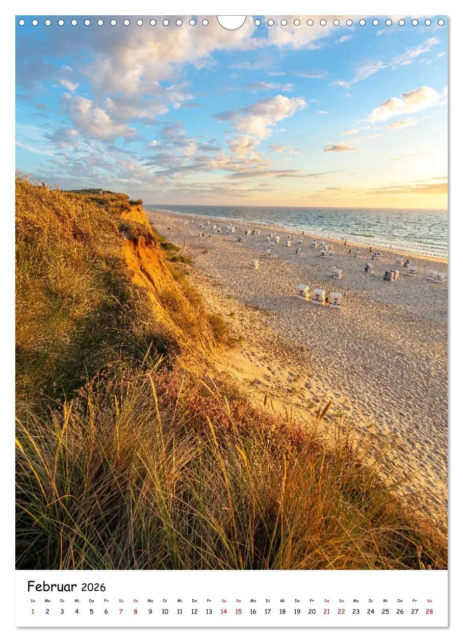 Bild: 9783516340051 | Bezauberndes Sylt (Wandkalender 2026 DIN A3 hoch), CALVENDO...