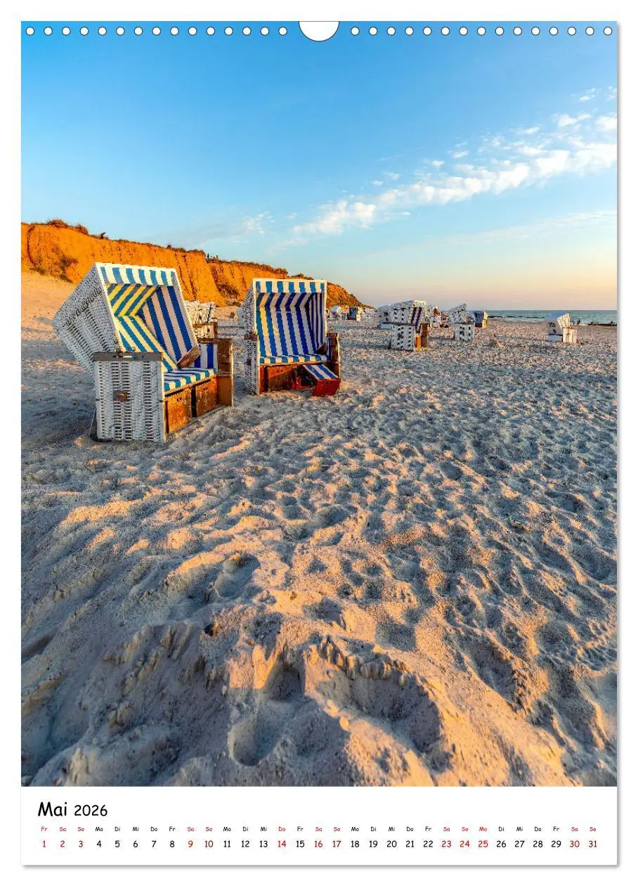 Bild: 9783516340051 | Bezauberndes Sylt (Wandkalender 2026 DIN A3 hoch), CALVENDO...
