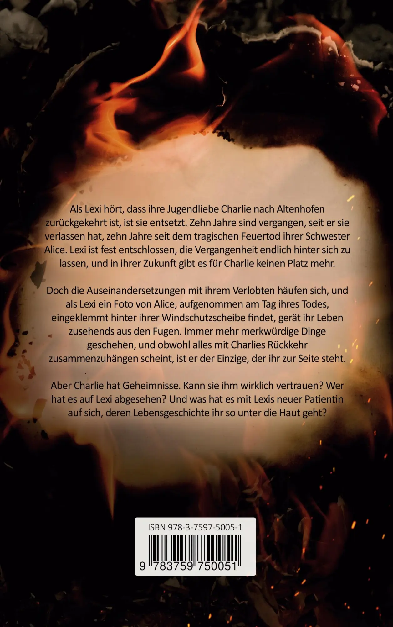 Rückseite: 9783759750051 | Im Schatten deiner Schuld | Sophie Edenberg | Taschenbuch | 408 S.