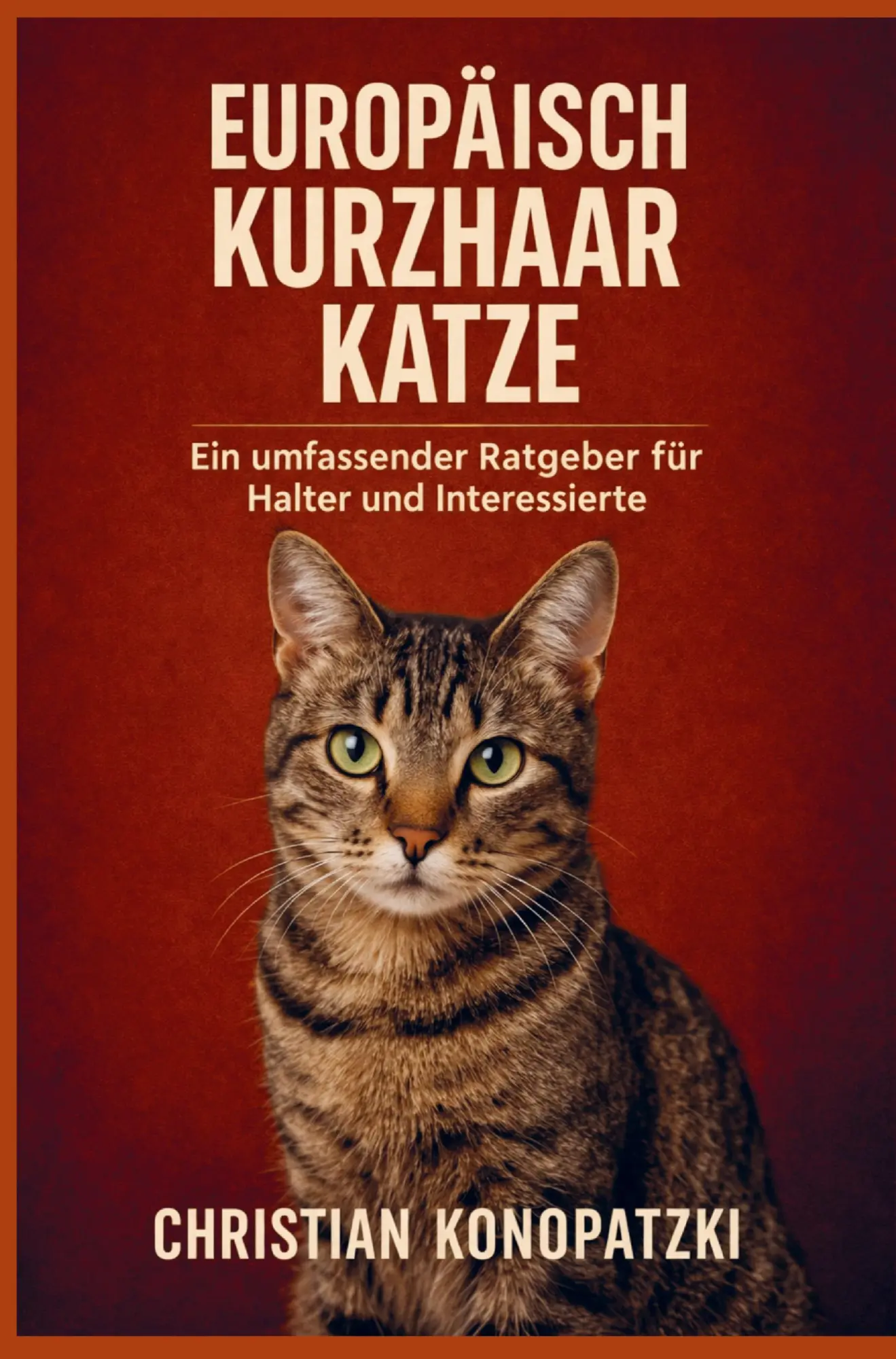 Cover: 9789403880051 | Europäisch Kurzhaar Katze - Hauskatze Ratgeber | Christian Konopatzki
