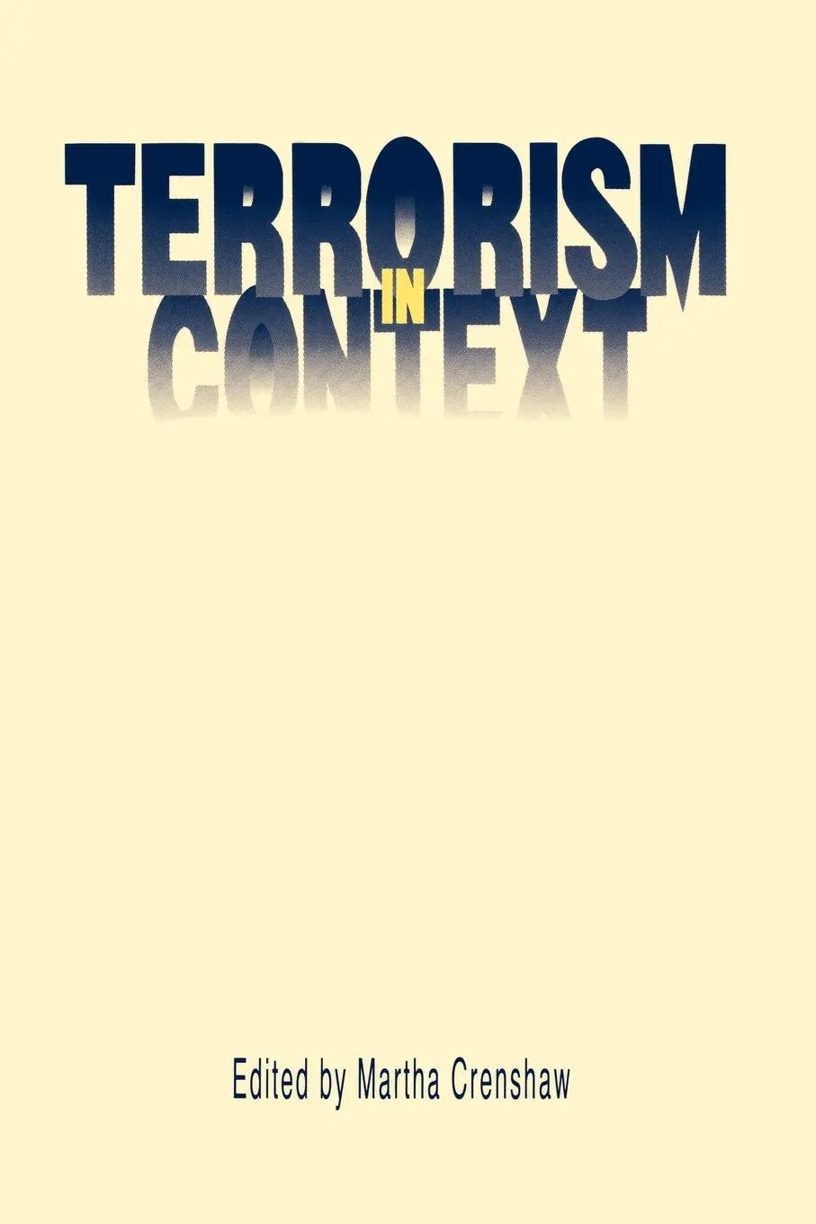 Cover: 9780271010151 | Terrorism in Context | Martha Crenshaw | Taschenbuch | Englisch | 1995