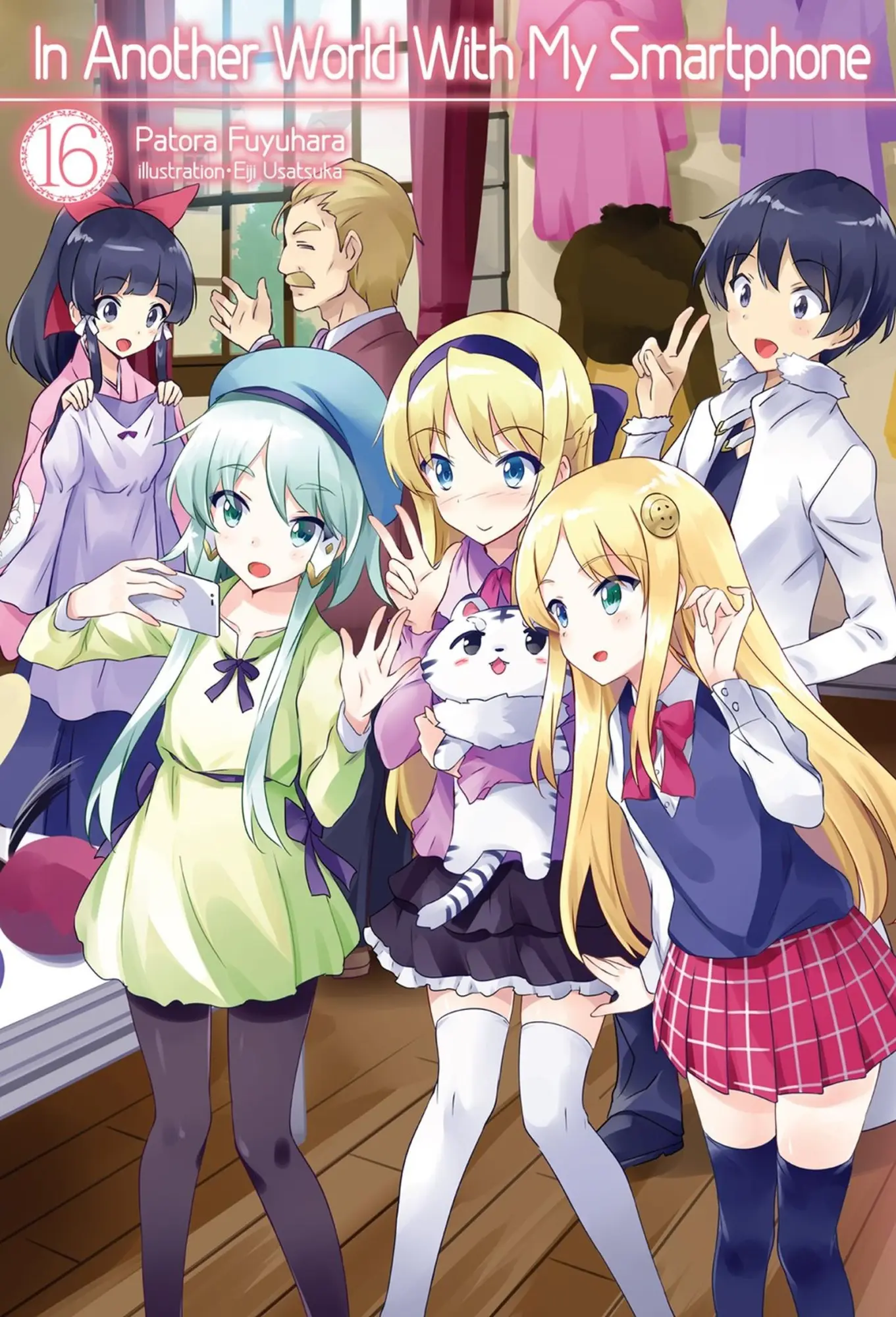 Cover: 9781718350151 | In Another World with My Smartphone: Volume 16 (Light Novel) | Buch