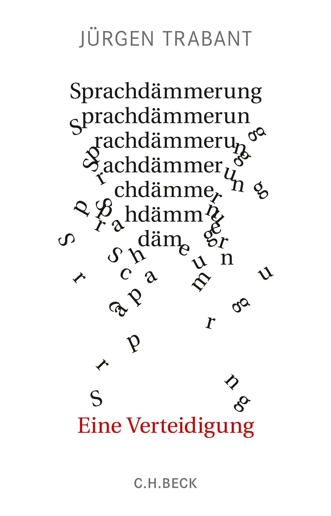 Cover: 9783406750151 | Sprachdämmerung | Eine Verteidigung | Jürgen Trabant | Buch | 240 S.
