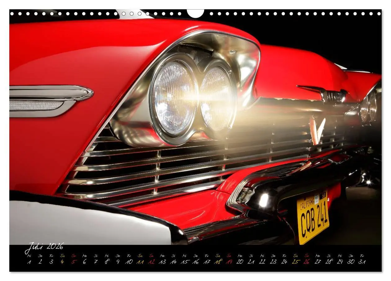 Bild: 9783516020151 | John Carpenter´s Christine (Wandkalender 2026 DIN A3 quer),...