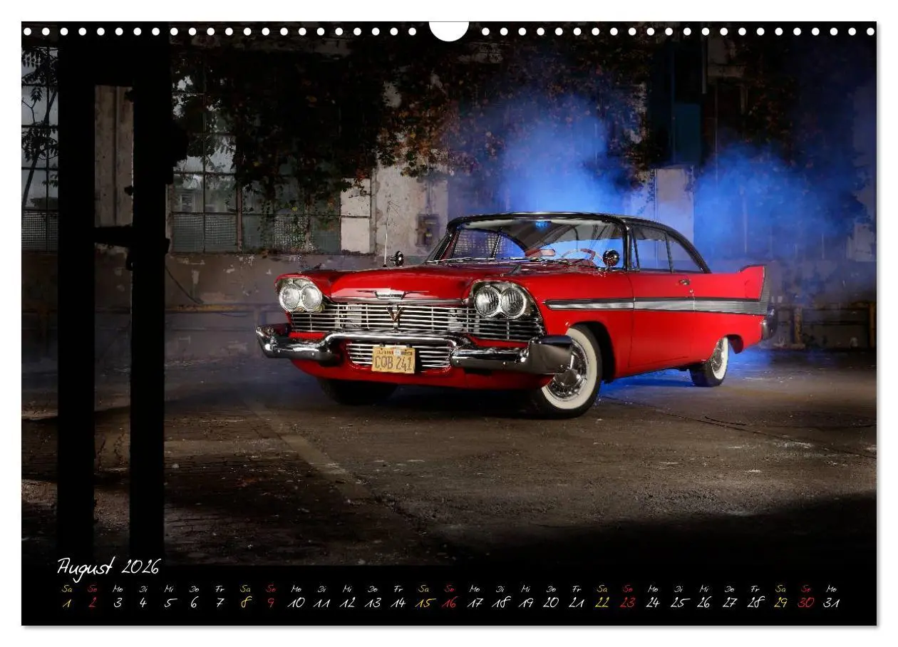 Bild: 9783516020151 | John Carpenter´s Christine (Wandkalender 2026 DIN A3 quer),...