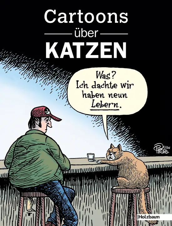 Cover: 9783902980151 | Cartoons über Katzen | Clemens Ettenauer (u. a.) | Buch | Gebunden