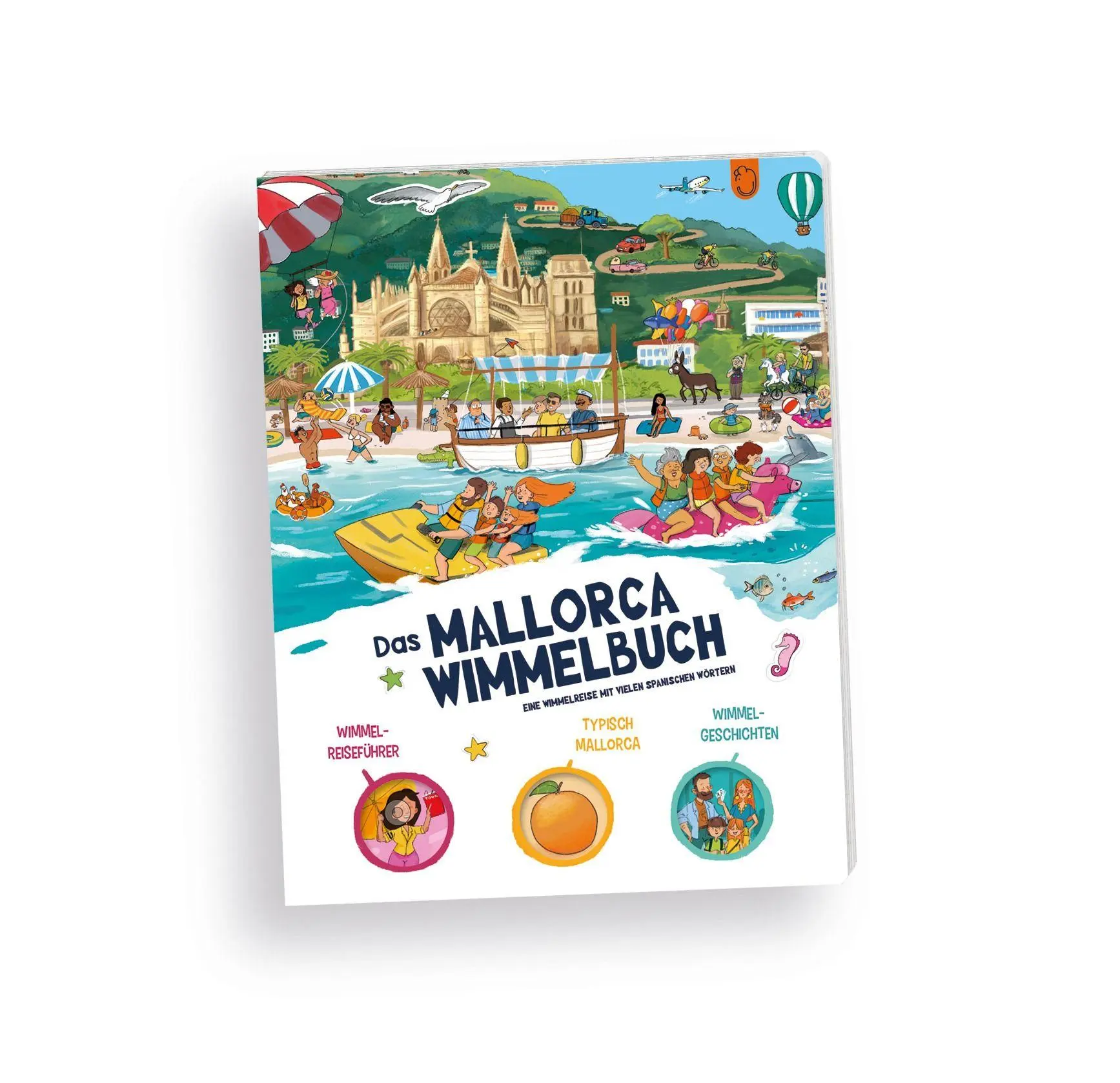 Cover: 9783988980151 | Das Mallorca Wimmelbuch | Larysa Maliush | Buch | 16 S. | Deutsch