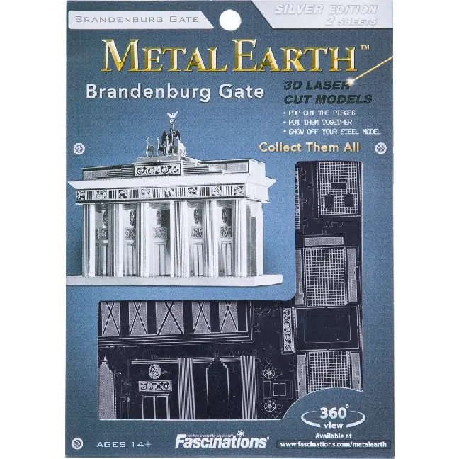Bild: 32309010251 | Metal Earth: Brandenburger Tor | Steel Model Kit | 502550 | 2018