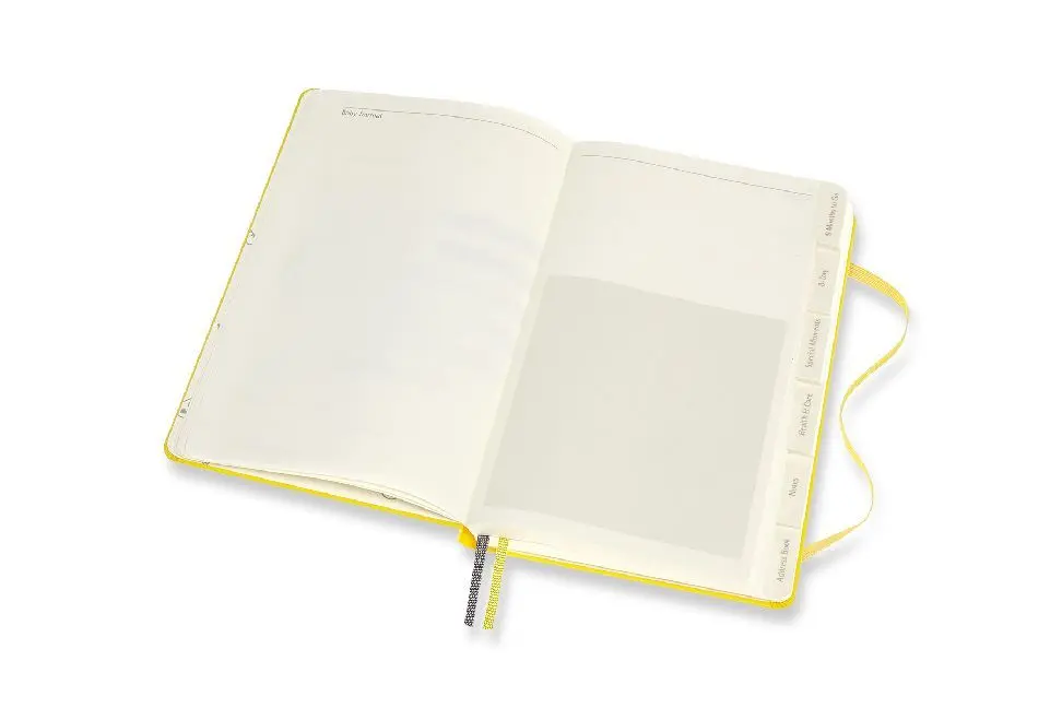 Bild: 8058647620251 | Moleskine Passion Journal Large/A5, Baby, Hard Cover, Gelb | MOLESKINE