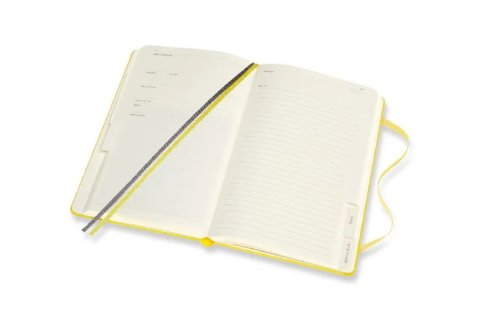 Bild: 8058647620251 | Moleskine Passion Journal Large/A5, Baby, Hard Cover, Gelb | MOLESKINE