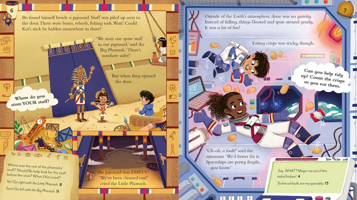 Bild: 9780008680251 | Pick a Story: A Wizard Astronaut Pyramid Adventure | Sarah Coyle