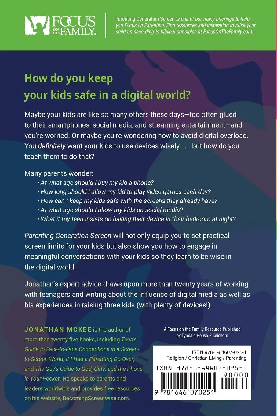 Rückseite: 9781646070251 | Parenting Generation Screen | Jonathan Mckee | Taschenbuch | Englisch