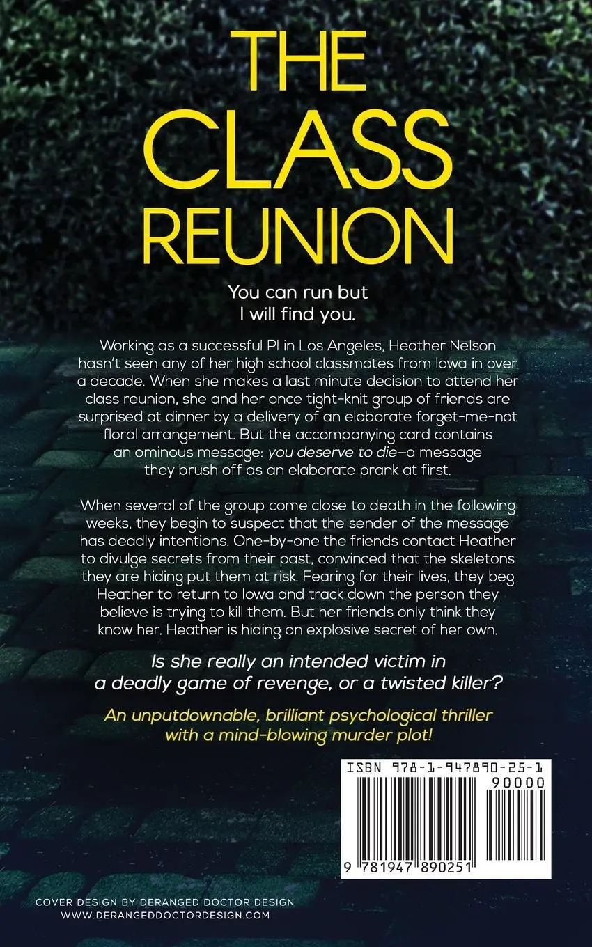 Rückseite: 9781947890251 | The Class Reunion | A psychological suspense thriller | N L Hinkens