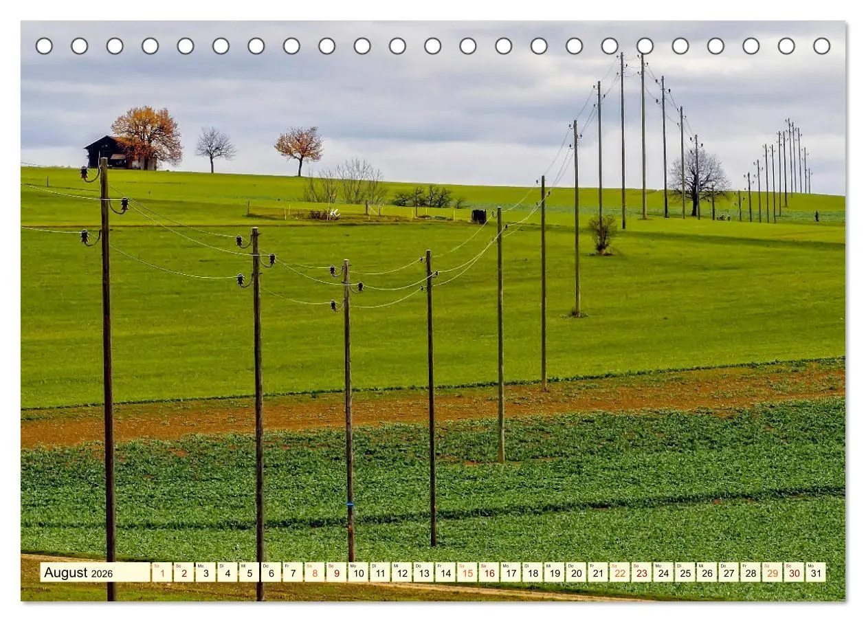 Bild: 9783457920251 | Strommasten - Wege des Stroms (Tischkalender 2026 DIN A5 quer),...