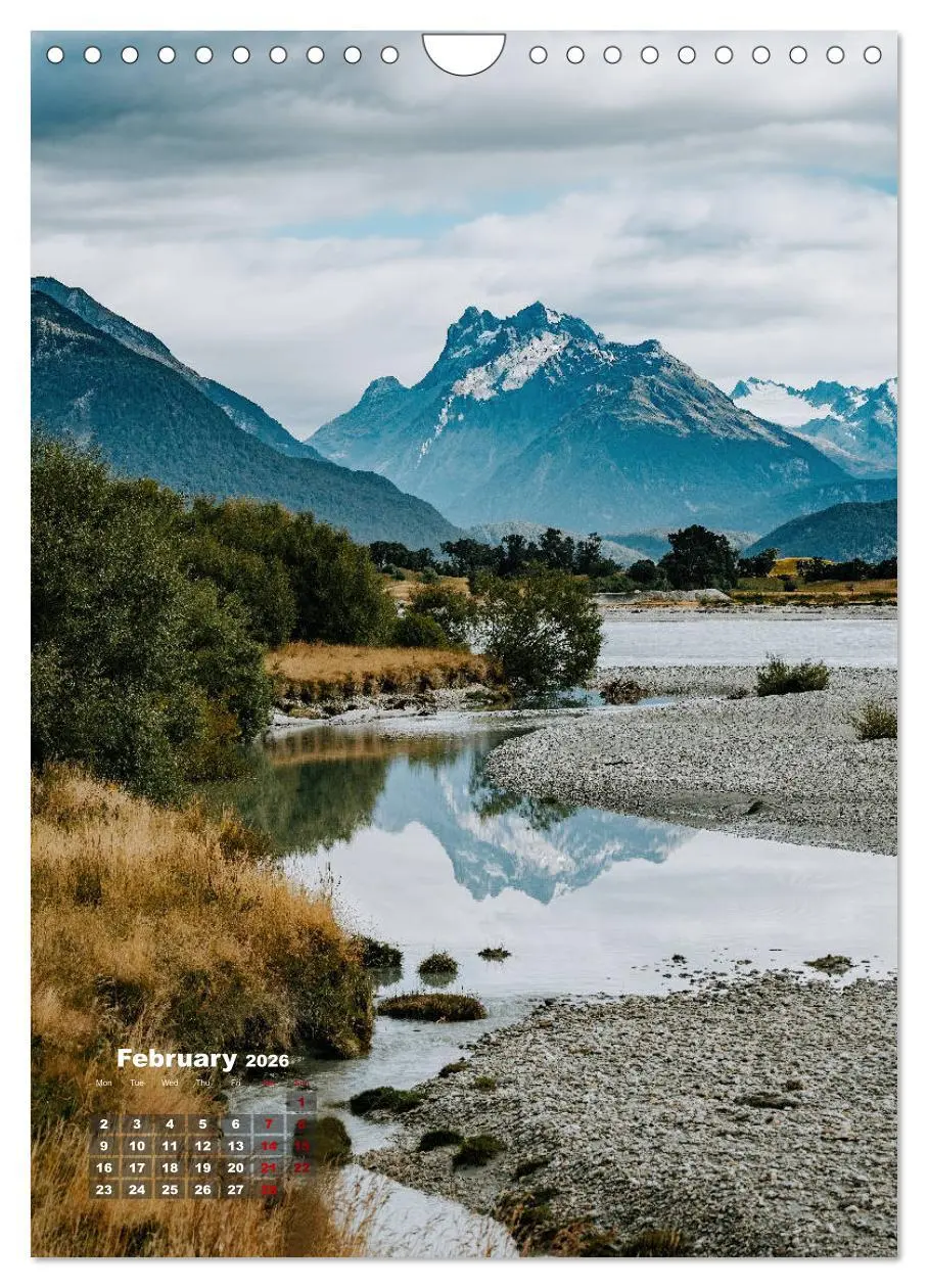Bild: 9783516560251 | Discover New Zealand (Wall Calendar 2026 DIN A4 portrait), CALVENDO...