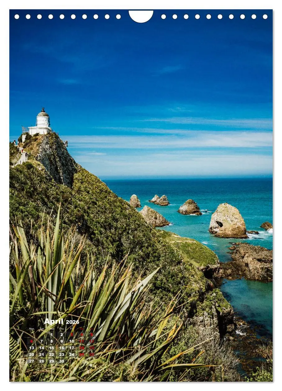 Bild: 9783516560251 | Discover New Zealand (Wall Calendar 2026 DIN A4 portrait), CALVENDO...