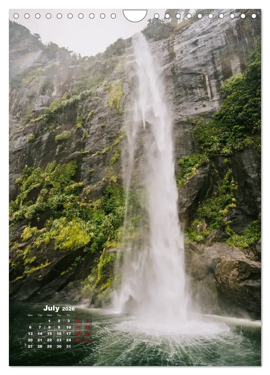 Bild: 9783516560251 | Discover New Zealand (Wall Calendar 2026 DIN A4 portrait), CALVENDO...