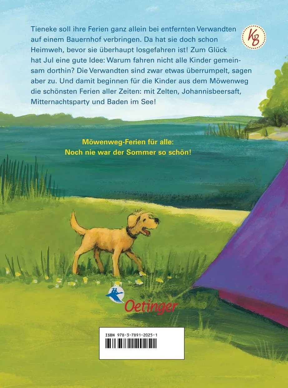 Rückseite: 9783789120251 | Ferien im Möwenweg | Kirsten Boie | Buch | Möwenweg | 256 S. | Deutsch