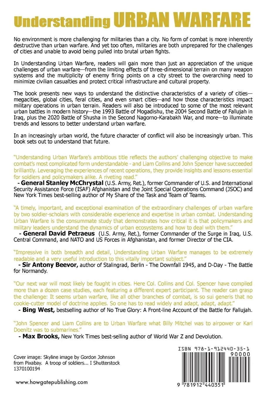 Rückseite: 9781912440351 | Understanding Urban Warfare | Liam Collins (u. a.) | Taschenbuch