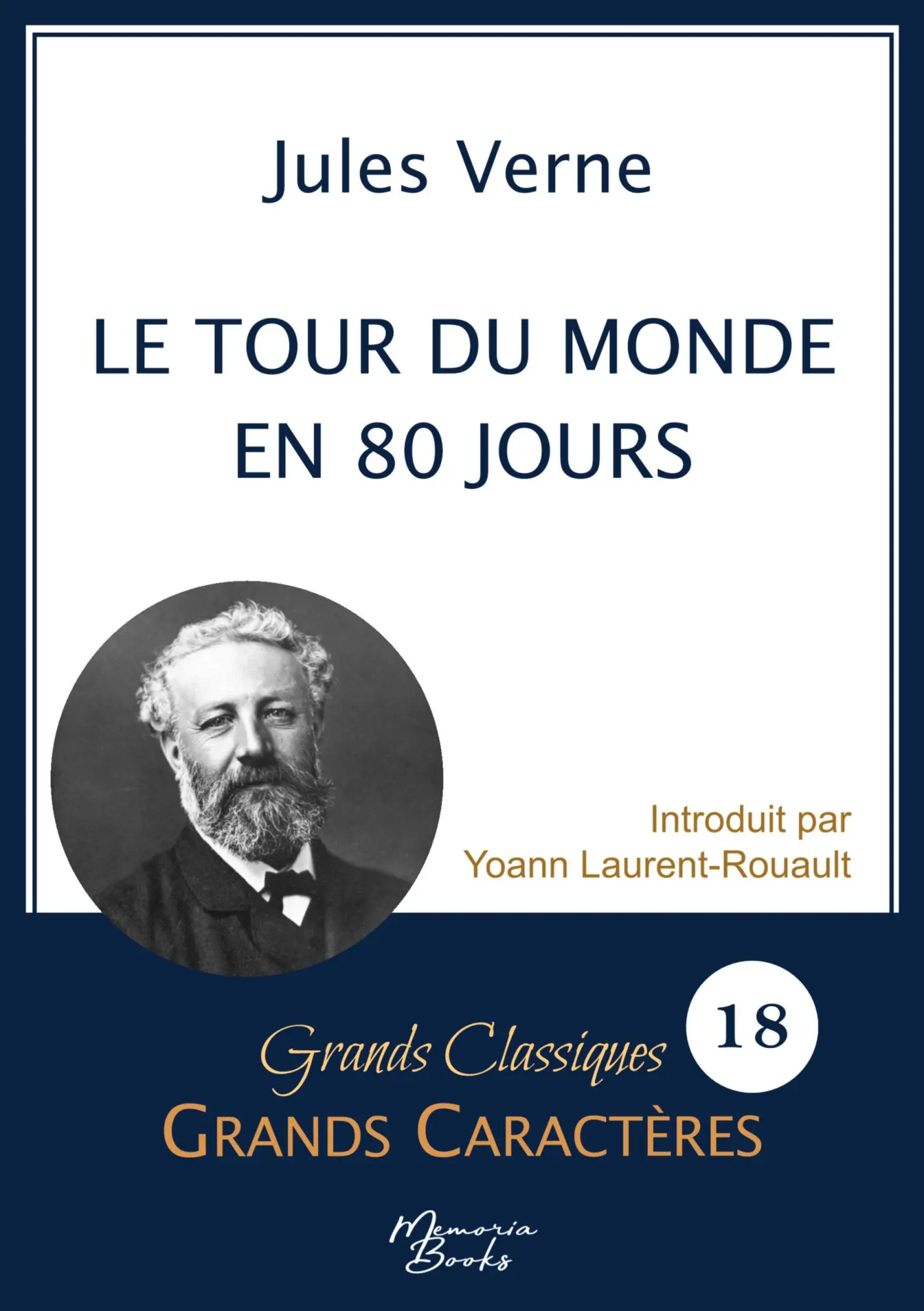 Cover: 9782384370351 | Le tour du monde en 80 jours en grands caractères | Jules Verne | Buch