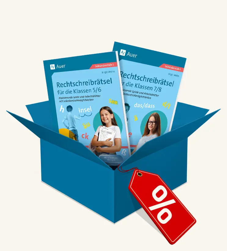 Cover: 9783403690351 | Paket: Rechtschreibrätsel für die Klassen 5 bis 8 | Broschüre | 2024