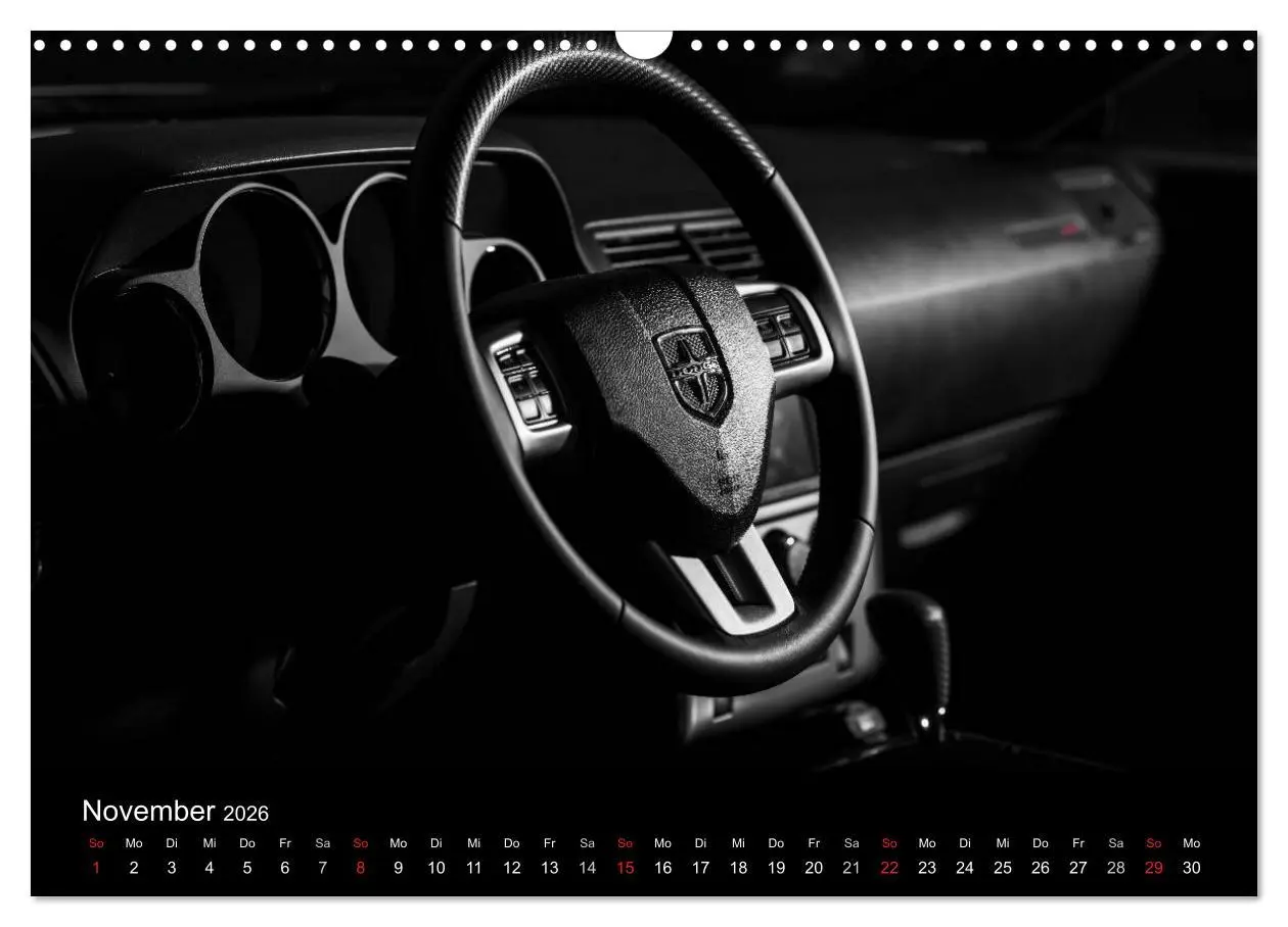 Bild: 9783516170351 | Dodge Challenger SRT8 (Wandkalender 2026 DIN A3 quer), CALVENDO...