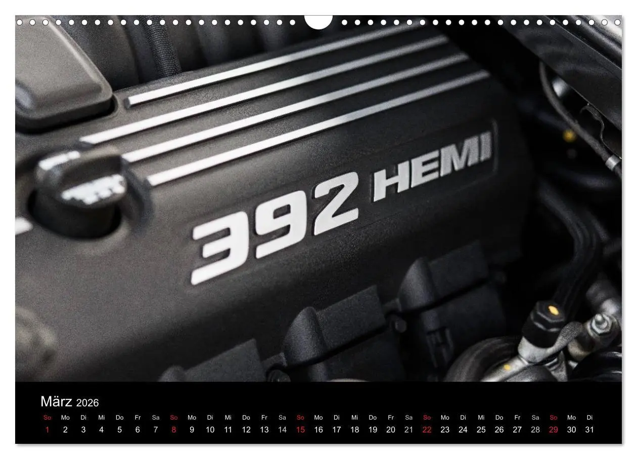 Bild: 9783516170351 | Dodge Challenger SRT8 (Wandkalender 2026 DIN A3 quer), CALVENDO...