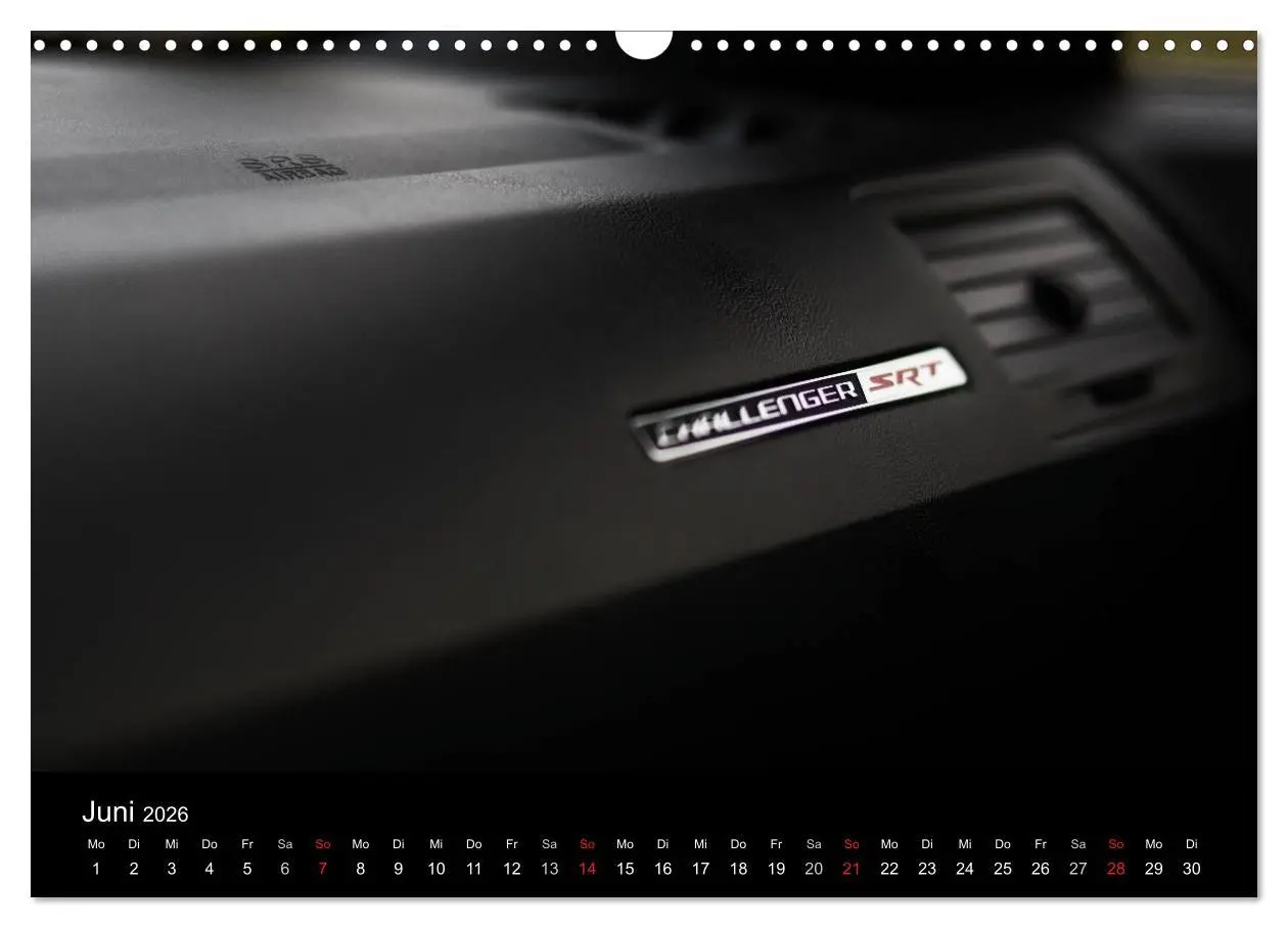 Bild: 9783516170351 | Dodge Challenger SRT8 (Wandkalender 2026 DIN A3 quer), CALVENDO...