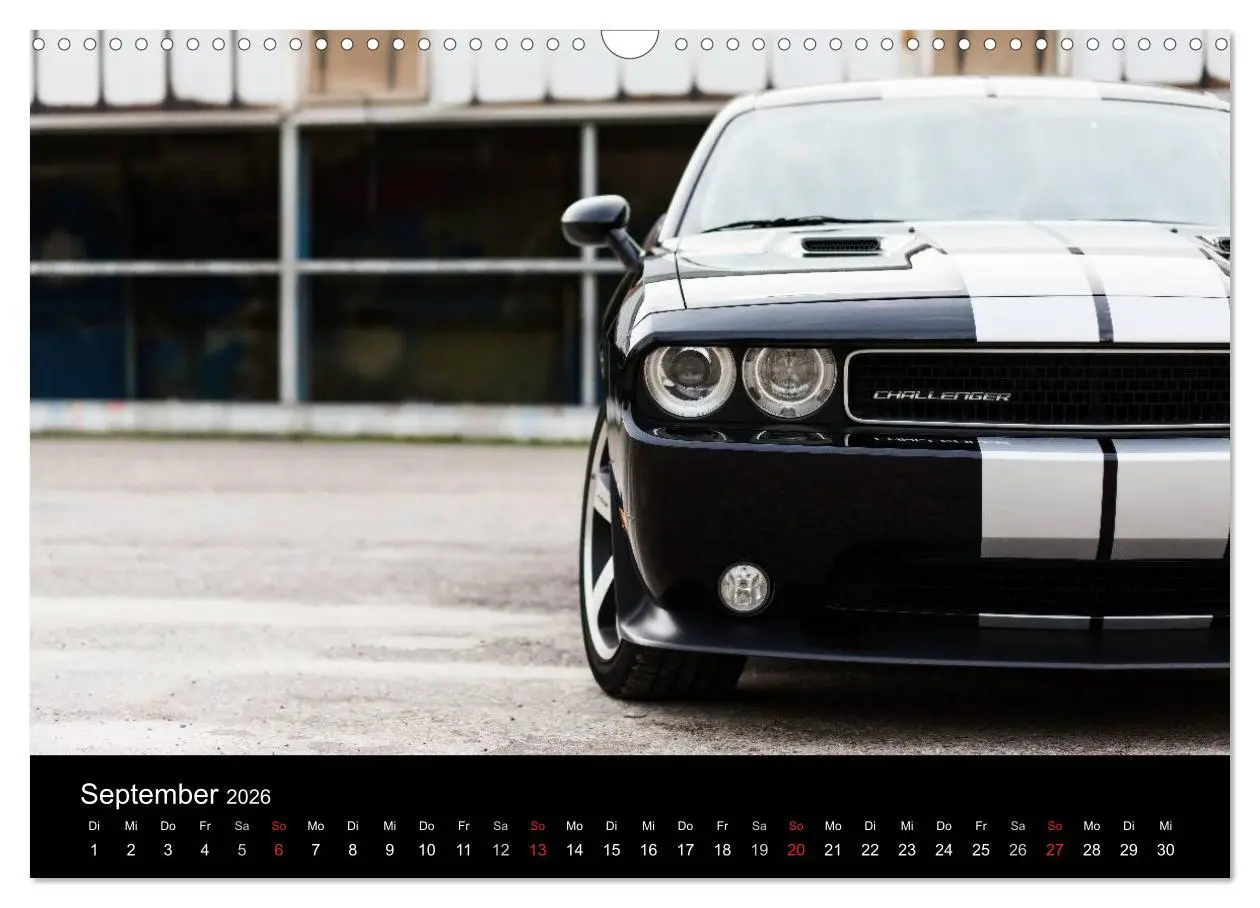 Bild: 9783516170351 | Dodge Challenger SRT8 (Wandkalender 2026 DIN A3 quer), CALVENDO...