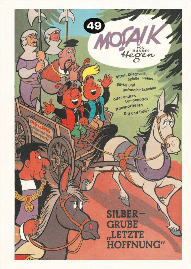 Bild: 9783730220351 | TaschenMosaik Band 13 | Mosaik von Hannes Hegen Hefte 46 bis 49 | Buch