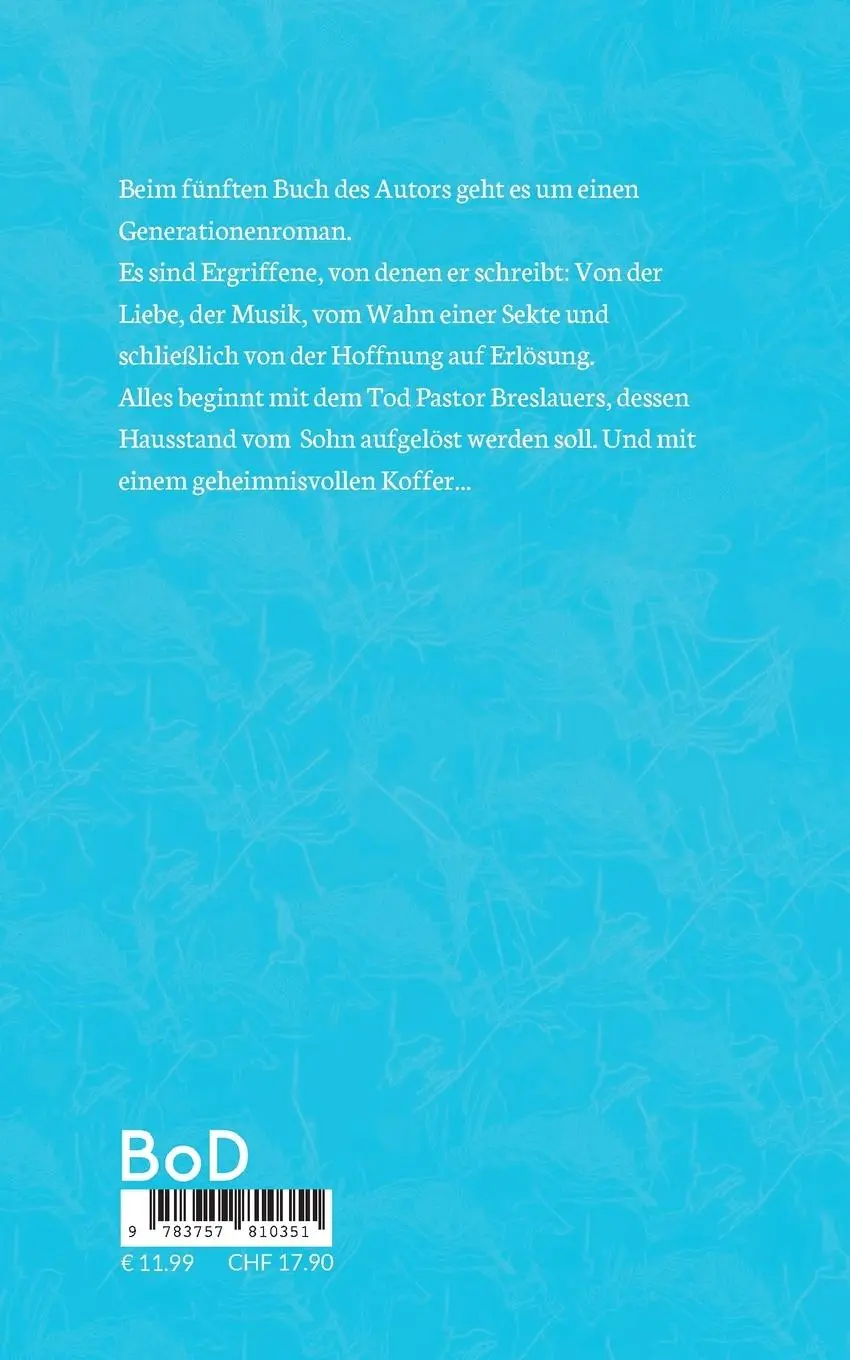 Rückseite: 9783757810351 | Simsons Tränen | Über die Liebe | Bodo Krüger | Taschenbuch | 236 S.