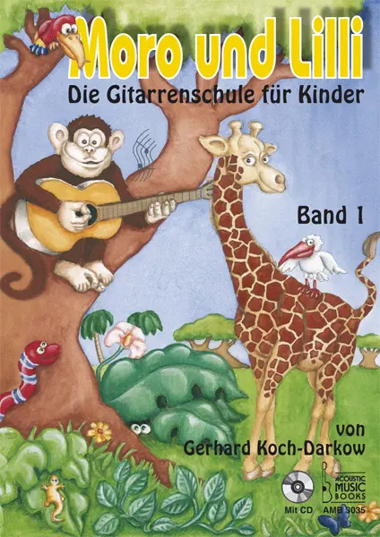 Cover: 9783869470351 | Moro und Lilli | Die Gitarrenschule für Kinder 1 | Gerhard Koch-Darkow