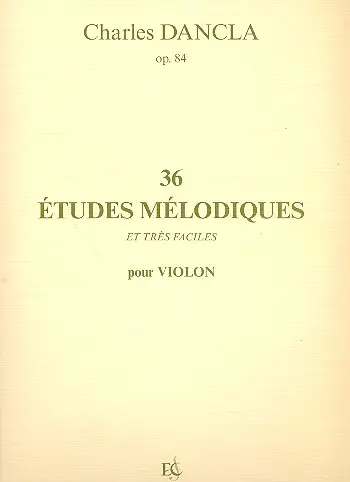 Cover: 9790230320351 | 36 études mélodiques et très faciles op.84 pour violon | Dancla | Buch