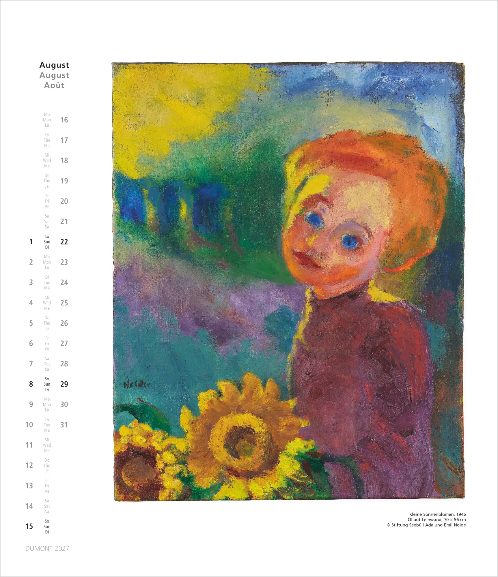 Bild: 4069095010451 | Emil Nolde 2027 | Neumann Verlage GmbH &amp; Co KG | Kalender | 14 S.