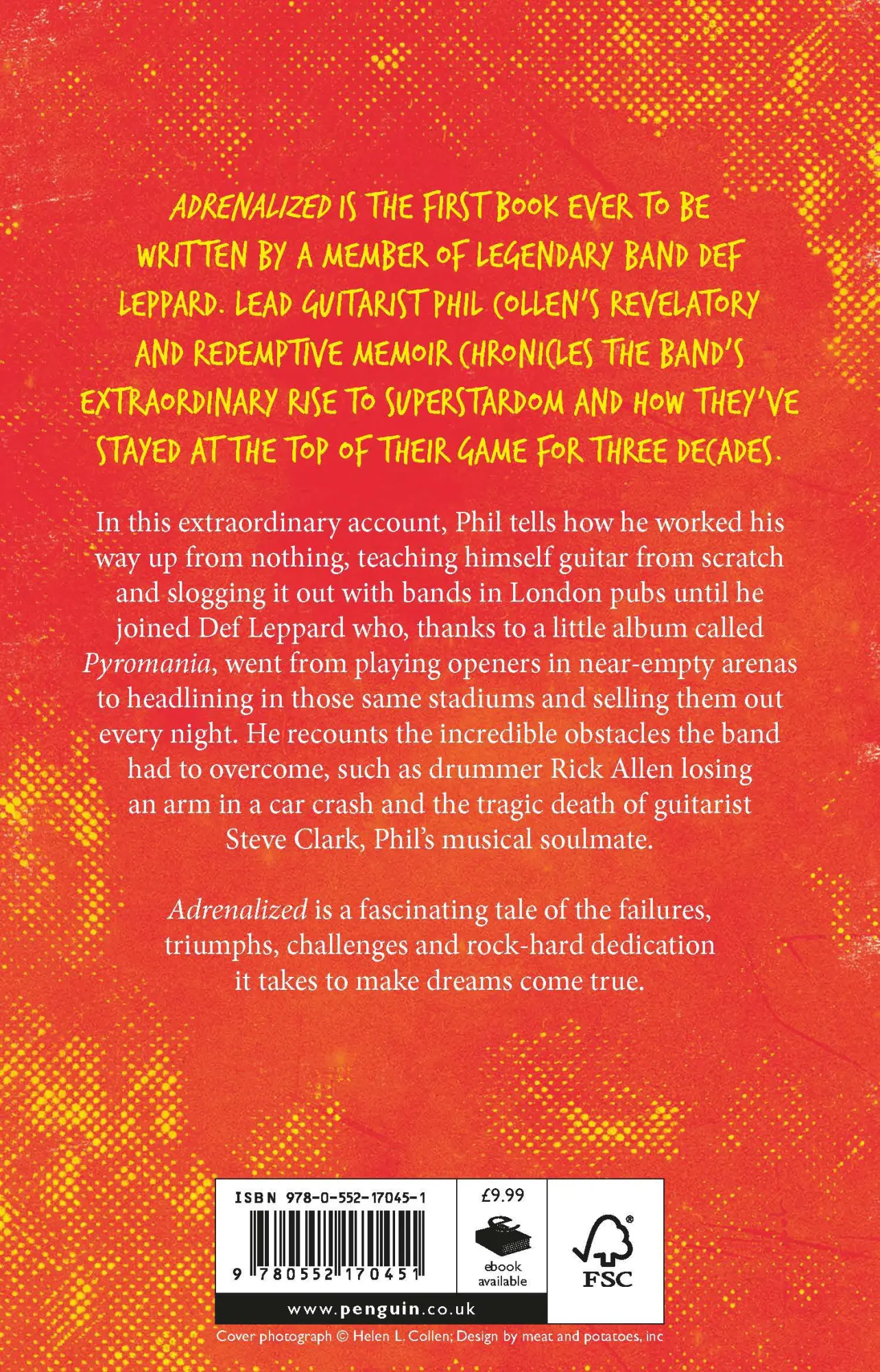 Cover: 9780552170451 | Adrenalized | Life, Def Leppard and Beyond | Philip Collen (u. a.)