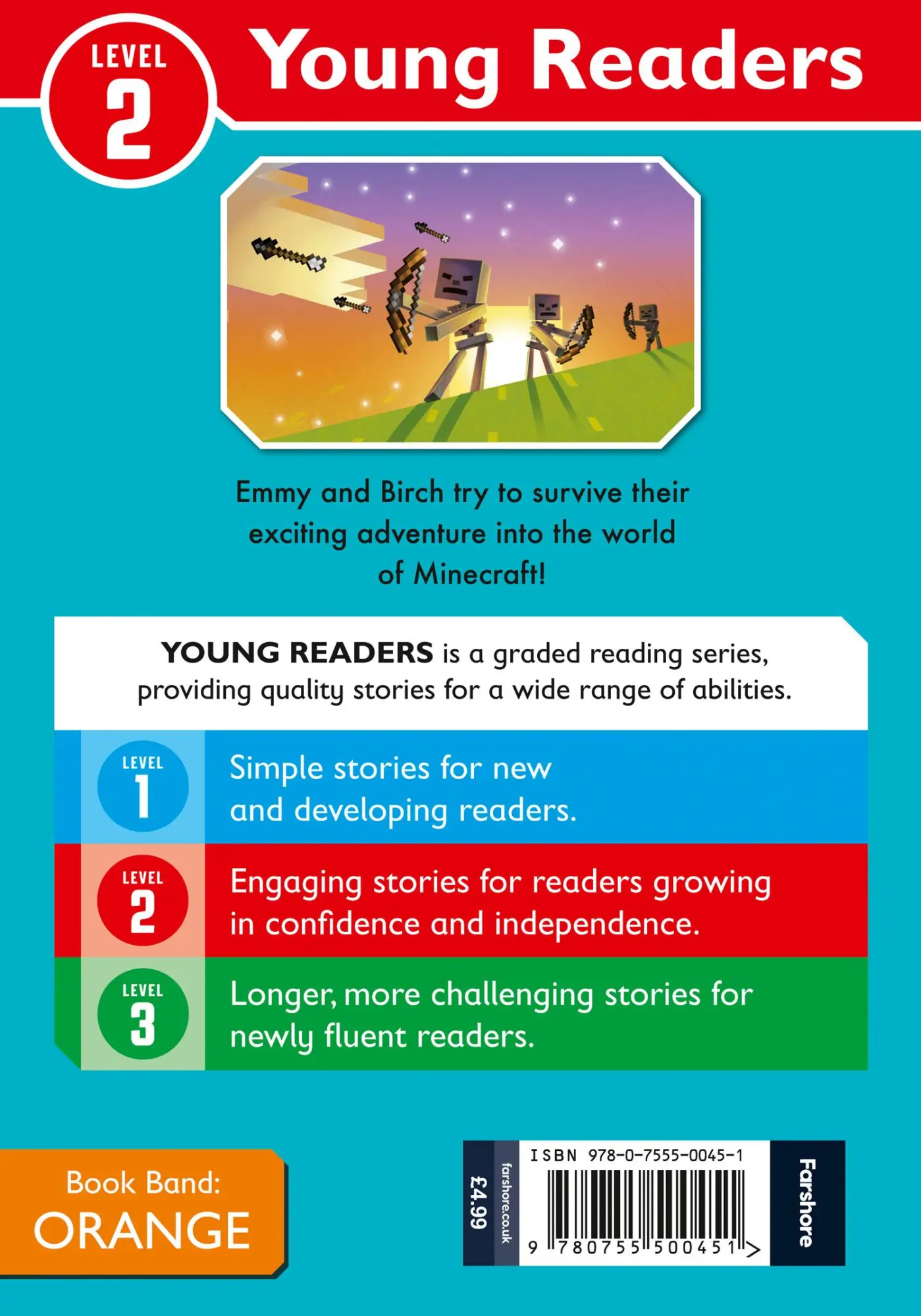 Rückseite: 9780755500451 | Minecraft Young Readers: Survival Mode | Mojang AB | Taschenbuch