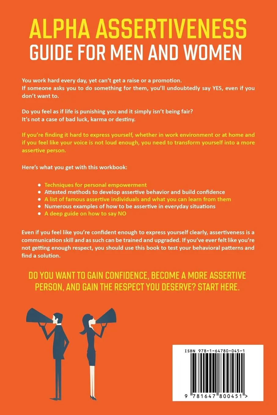 Rückseite: 9781647800451 | Alpha Assertiveness Guide for Men and Women | Gerard Shaw | Buch