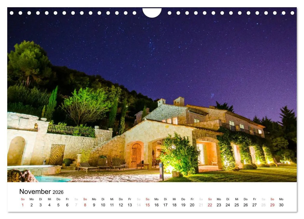 Bild: 9783516160451 | Cote D`Azur (Wandkalender 2026 DIN A4 quer), CALVENDO Monatskalender