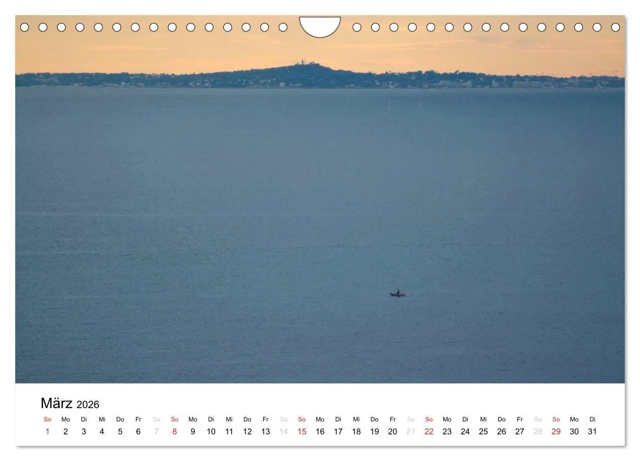 Bild: 9783516160451 | Cote D`Azur (Wandkalender 2026 DIN A4 quer), CALVENDO Monatskalender