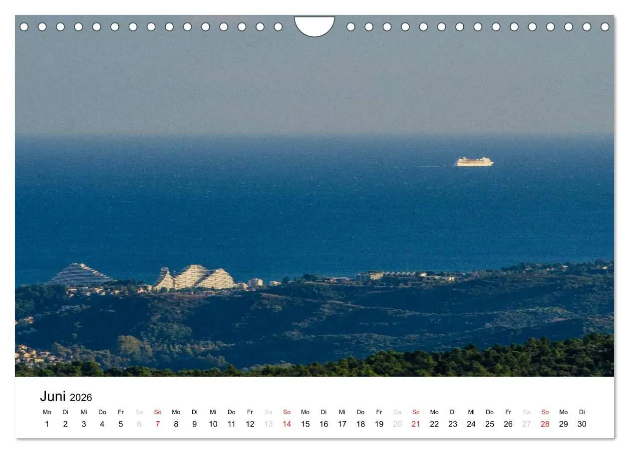 Bild: 9783516160451 | Cote D`Azur (Wandkalender 2026 DIN A4 quer), CALVENDO Monatskalender