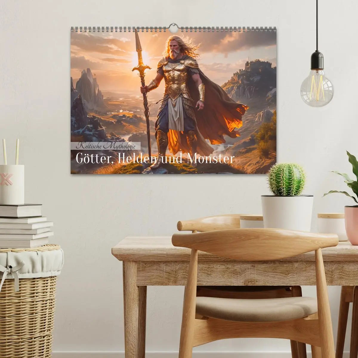 Bild: 9783516610451 | Keltische Mythologie - Götter, Helden und Monster (Wandkalender...